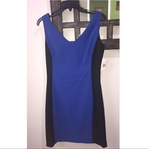 Black and Blue Dress